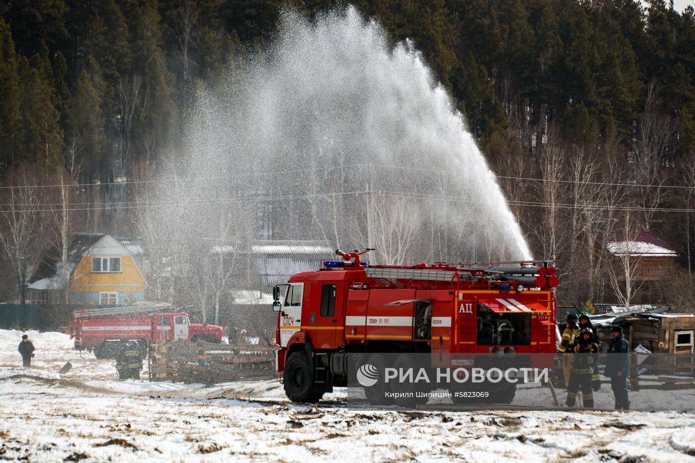 Командно-штабные учения МЧС в Иркутской области