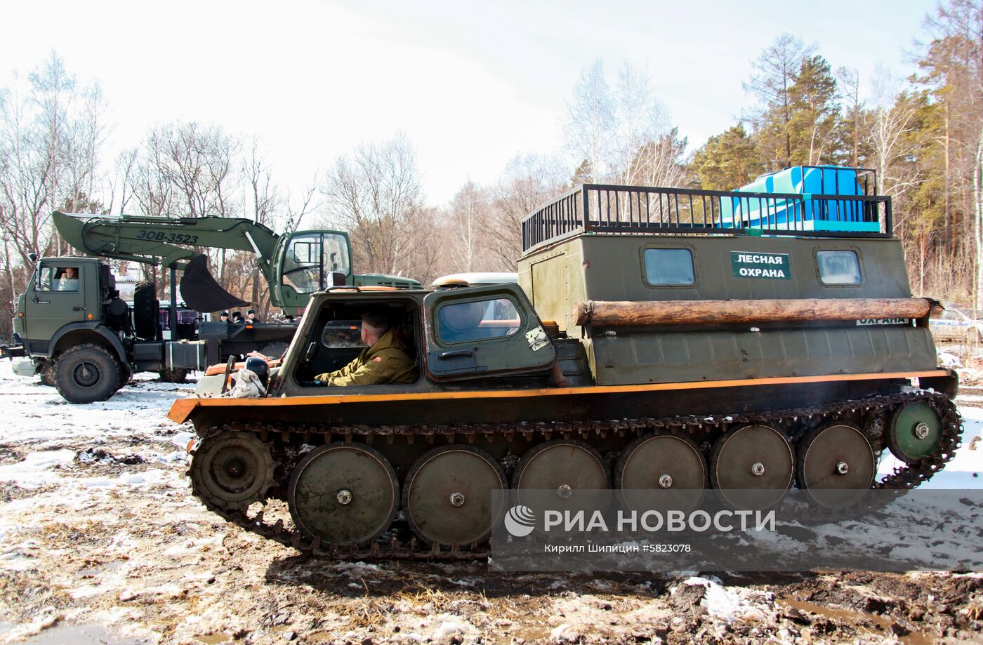 Командно-штабные учения МЧС в Иркутской области