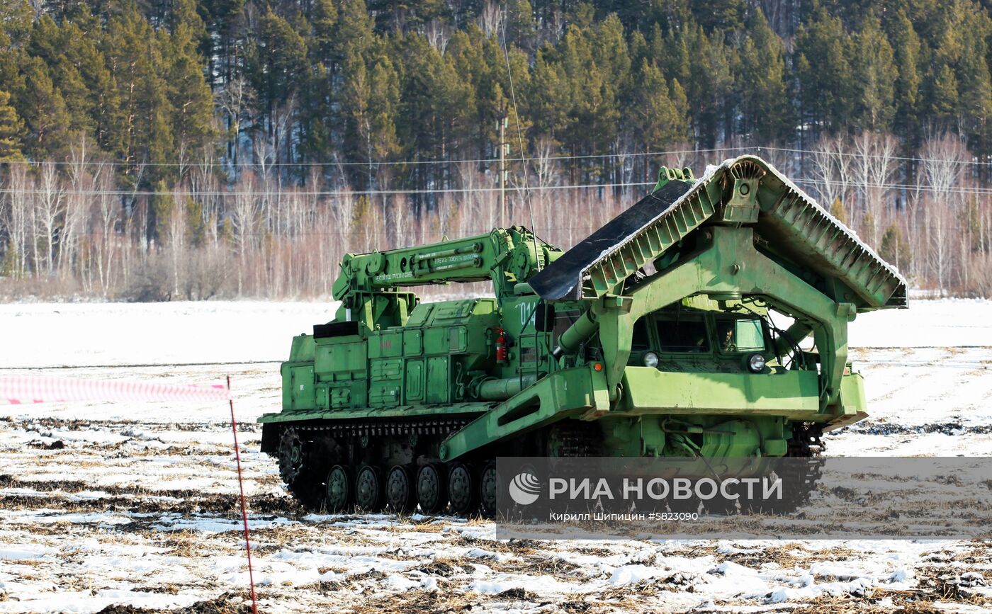 Командно-штабные учения МЧС в Иркутской области