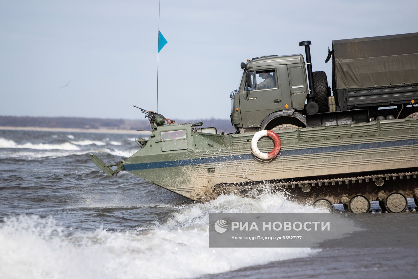 Тактико-специальные учения инженерных войск Балтийского флота