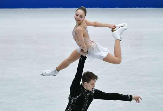 Фигурное катание. Чемпионат мира. Пары. Произвольная программа