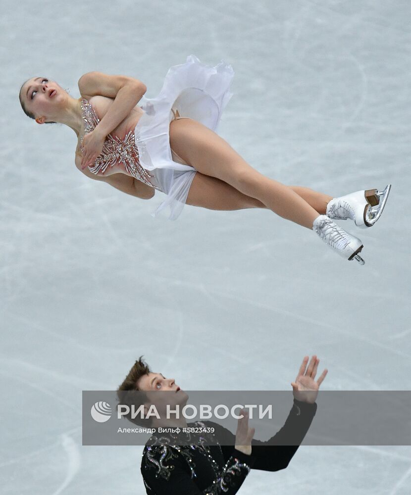 Фигурное катание. Чемпионат мира. Пары. Произвольная программа