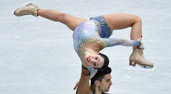 Фигурное катание. Чемпионат мира. Пары. Произвольная программа