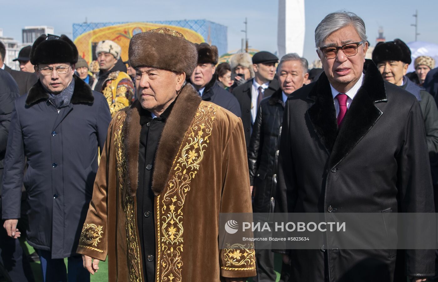 Н. Назарбаев и К.-Ж. Токаев посетили мероприятия в честь Наурыза