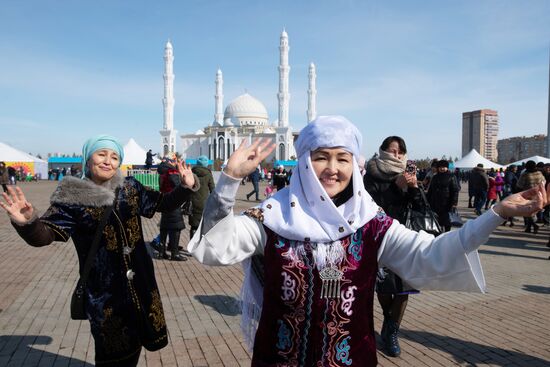 Праздник Навруза мейрамы в Казахстане