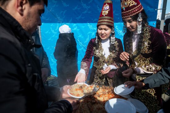 Праздник Навруза мейрамы в Казахстане