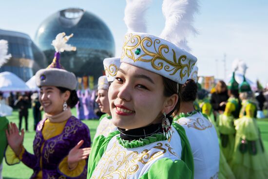 Праздник Наурыз мейрамы в Казахстане