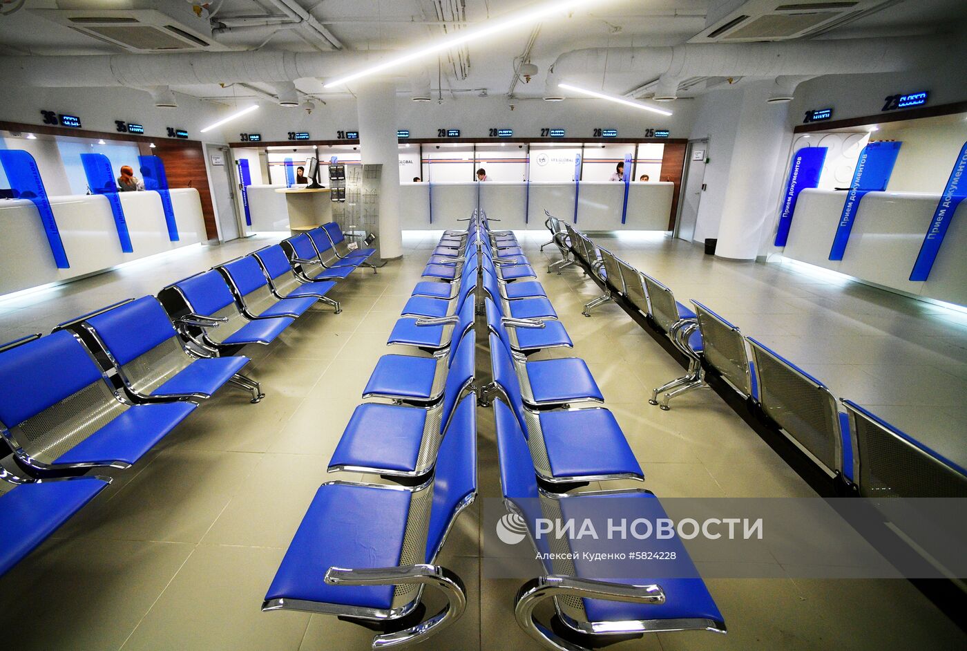 Открытие объединенного визового центра в Москве