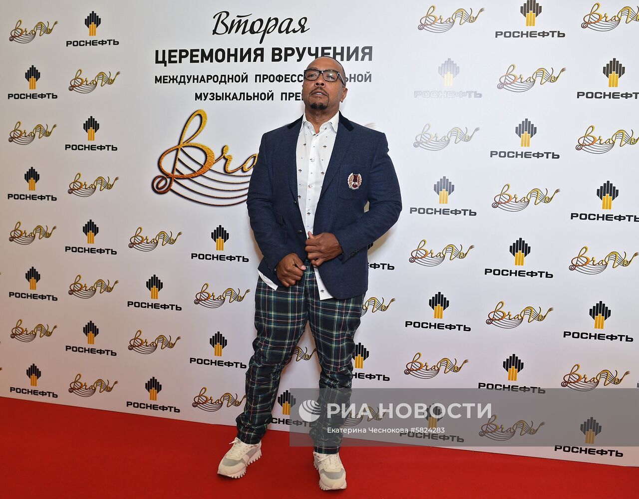 Вручение музыкальной премии BraVo