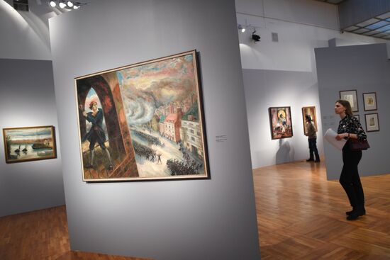 Выставка "Головой о стену. Живопись и графика Б.А. Голополосова 1920–1930-х годов" 