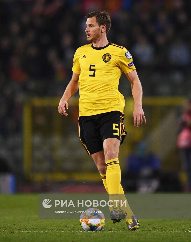 Футбол. Отборочный матч ЧЕ-2020. Матч Бельгия - Россия