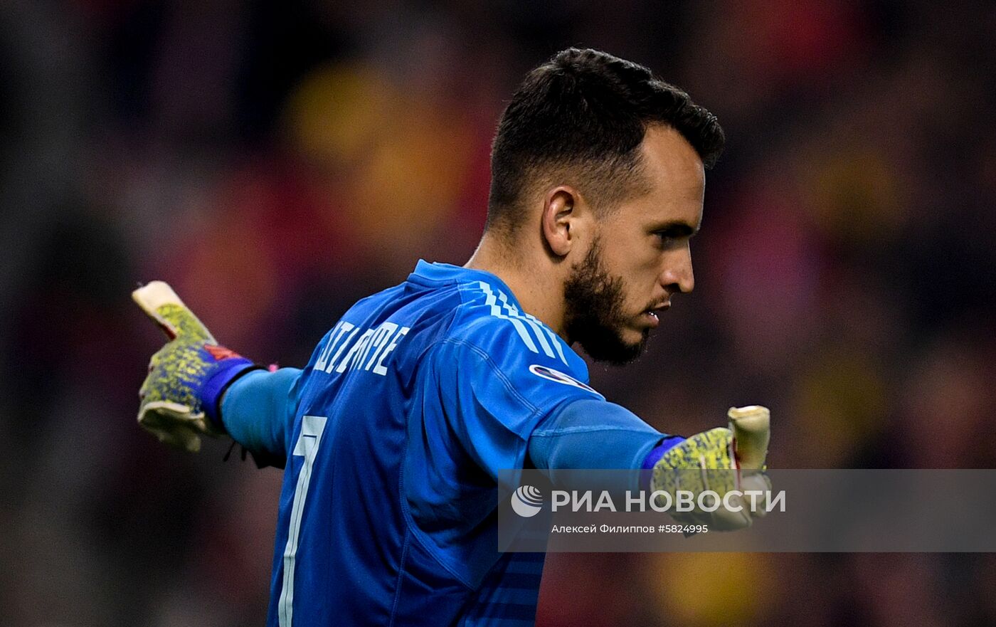 Футбол. Отборочный матч ЧЕ-2020. Матч Бельгия - Россия