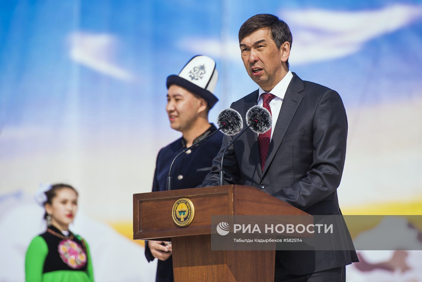 Празднование Навруза в Бишкеке