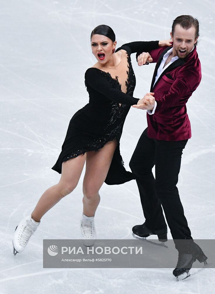 Фигурное катание. Чемпионат мира. Танцы. Ритмический танец
