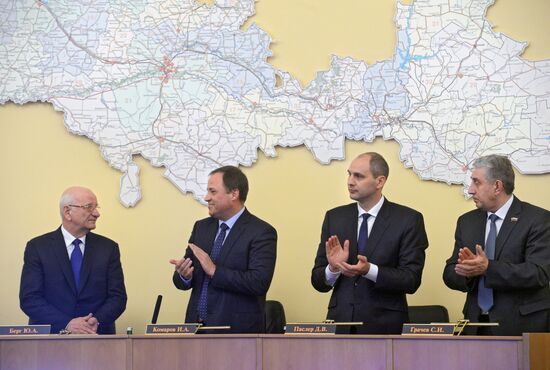 Представление врио главы Оренбургской области Д. Паслера