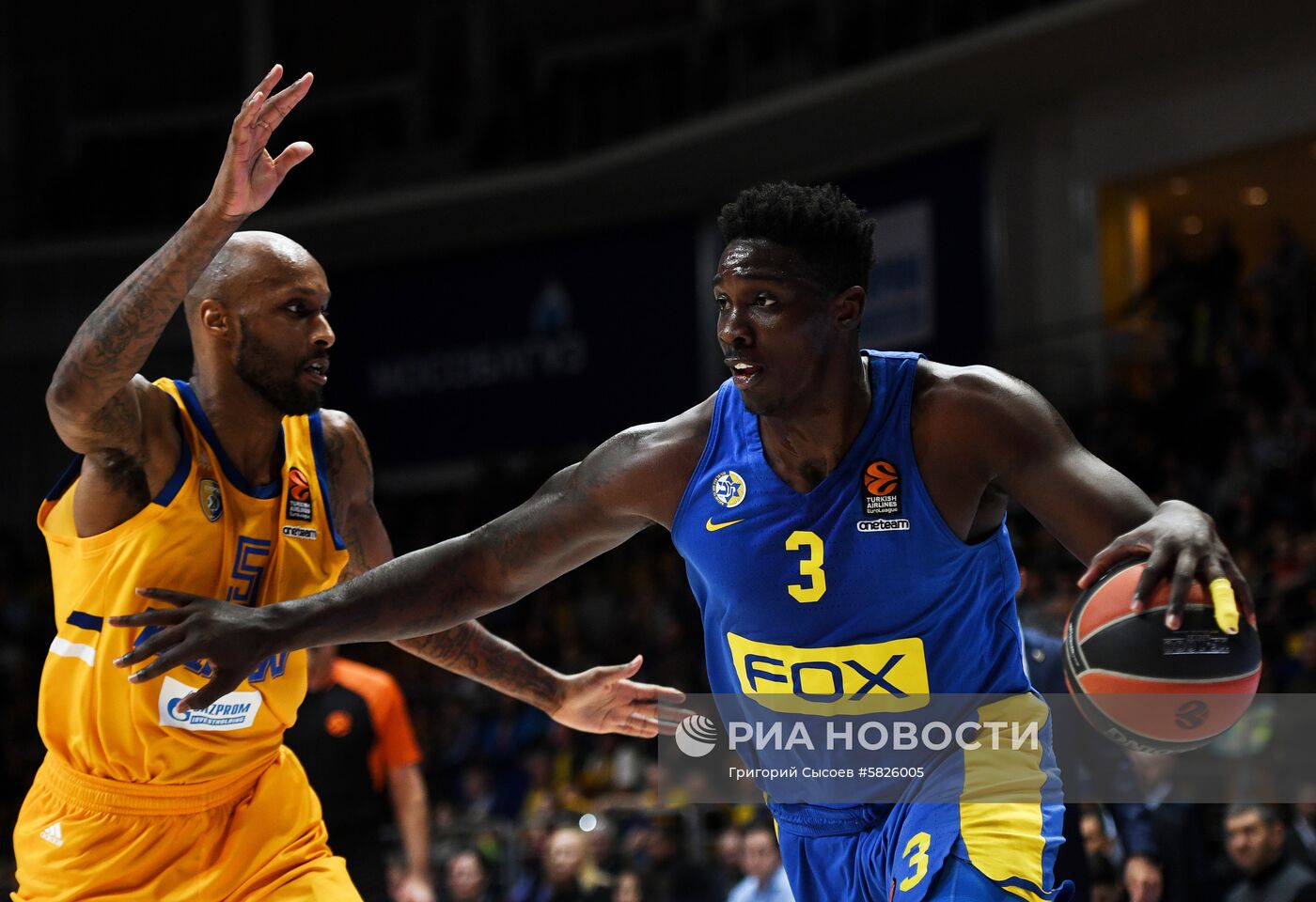 Баскетбол. Евролига. Матч "Химки" - "Маккаби"