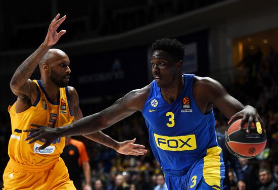 Баскетбол. Евролига. Матч "Химки" - "Маккаби"