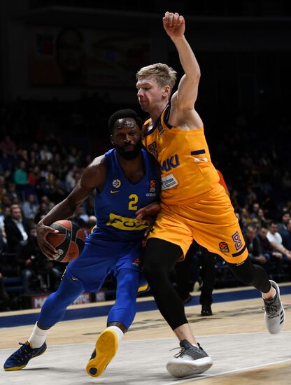 Баскетбол. Евролига. Матч "Химки" - "Маккаби"