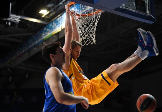 Баскетбол. Евролига. Матч "Химки" - "Маккаби"