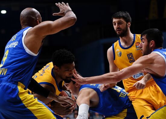 Баскетбол. Евролига. Матч "Химки" - "Маккаби"