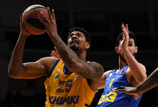 Баскетбол. Евролига. Матч "Химки" - "Маккаби"