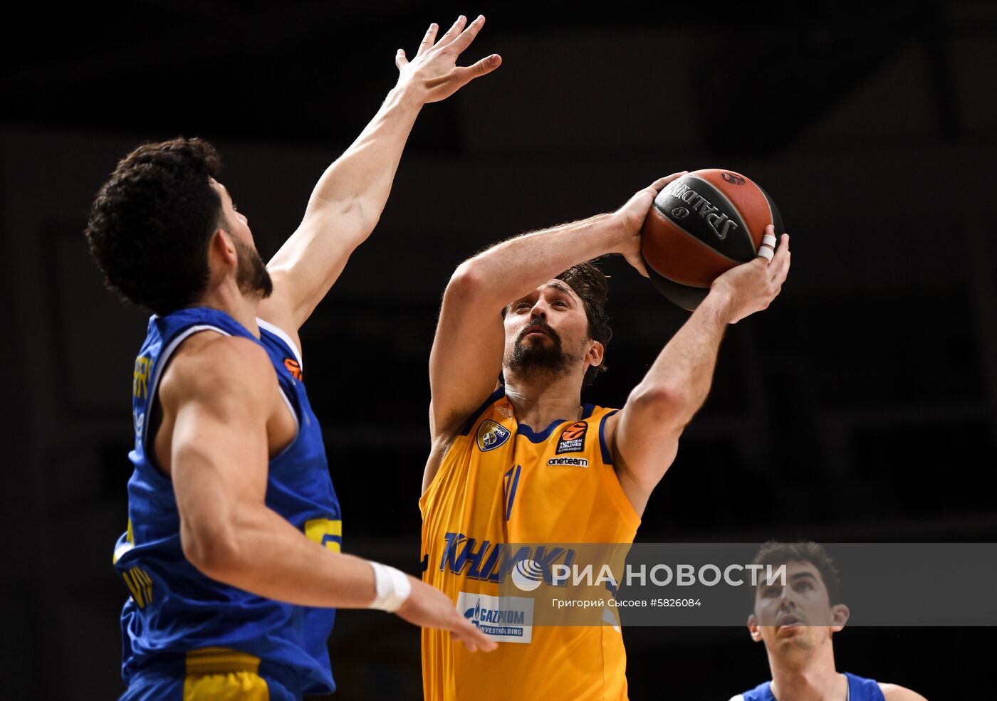 Баскетбол. Евролига. Матч "Химки" - "Маккаби"