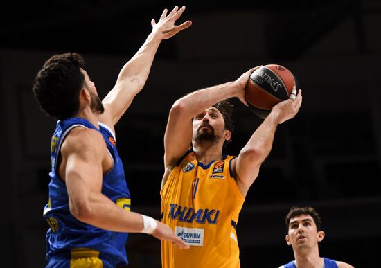 Баскетбол. Евролига. Матч "Химки" - "Маккаби"