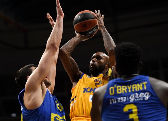 Баскетбол. Евролига. Матч "Химки" - "Маккаби"