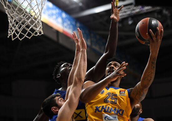 Баскетбол. Евролига. Матч "Химки" - "Маккаби"