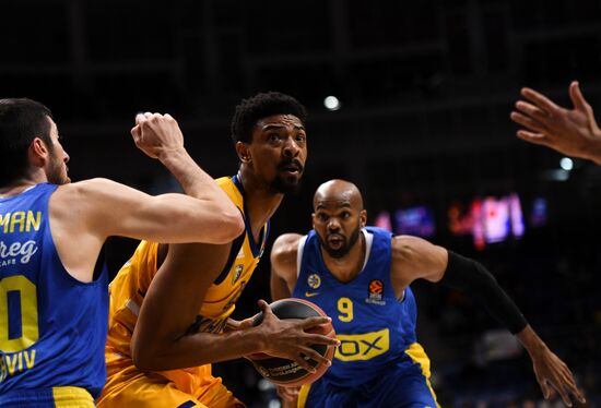 Баскетбол. Евролига. Матч "Химки" - "Маккаби"