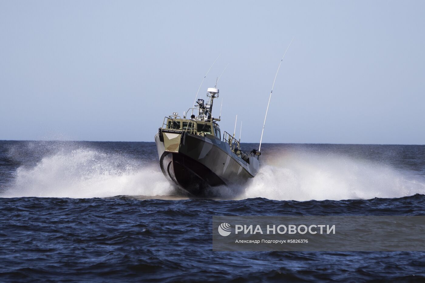 Тренировка отряда Балтийской военно-морской базы