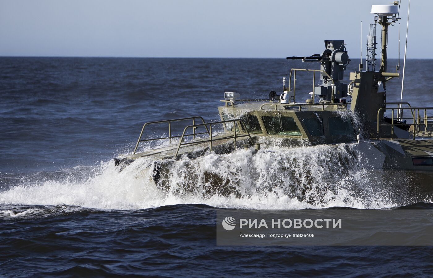 Тренировка отряда Балтийской военно-морской базы
