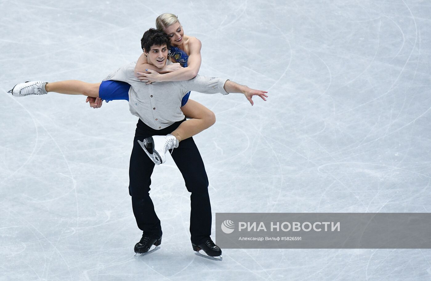 Фигурное катание. Чемпионат мира. Танцы. Произвольная программа