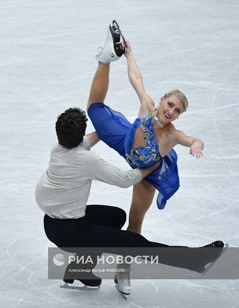 Фигурное катание. Чемпионат мира. Танцы. Произвольная программа