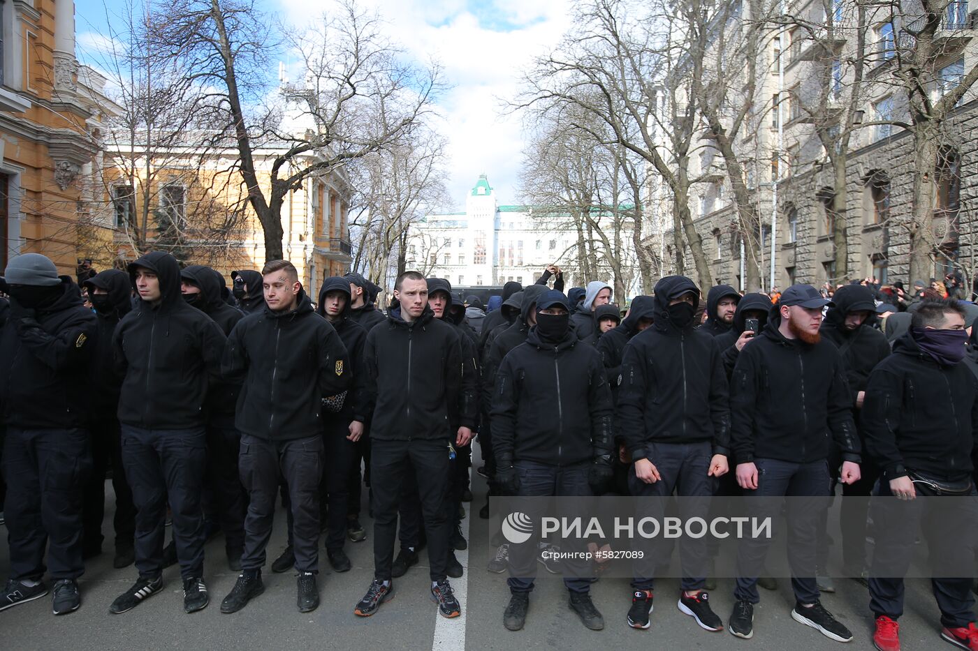 Акция националистов в Киеве