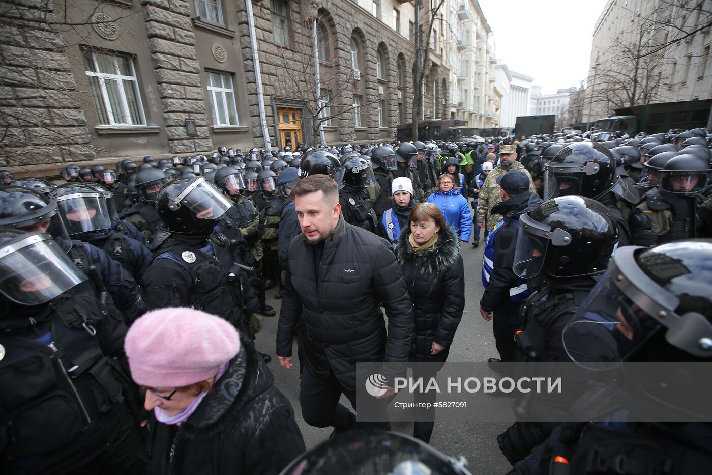 Акция националистов в Киеве