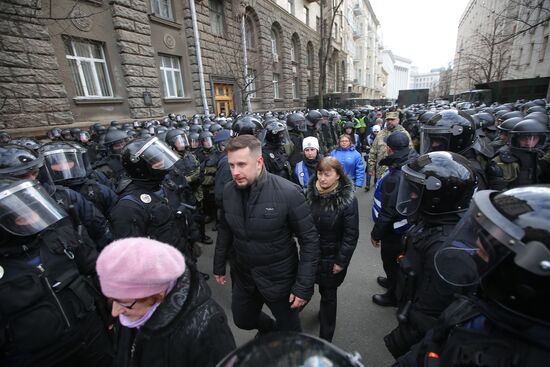 Акция националистов в Киеве