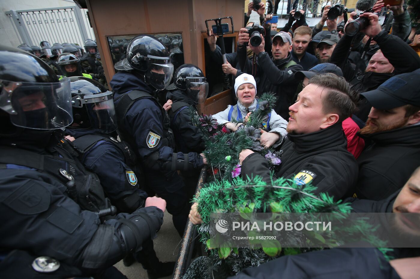 Акция националистов в Киеве