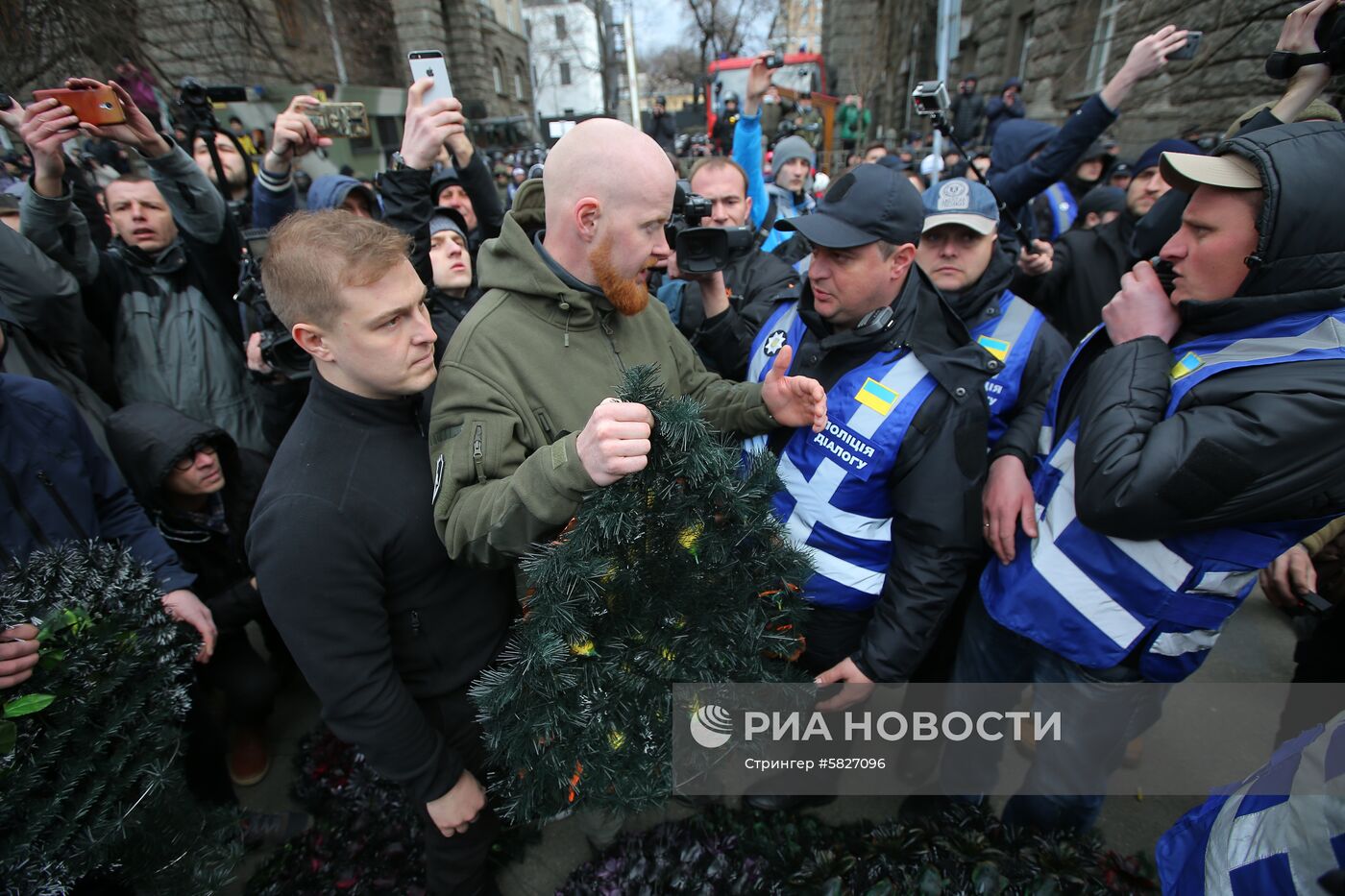 Акция националистов в Киеве