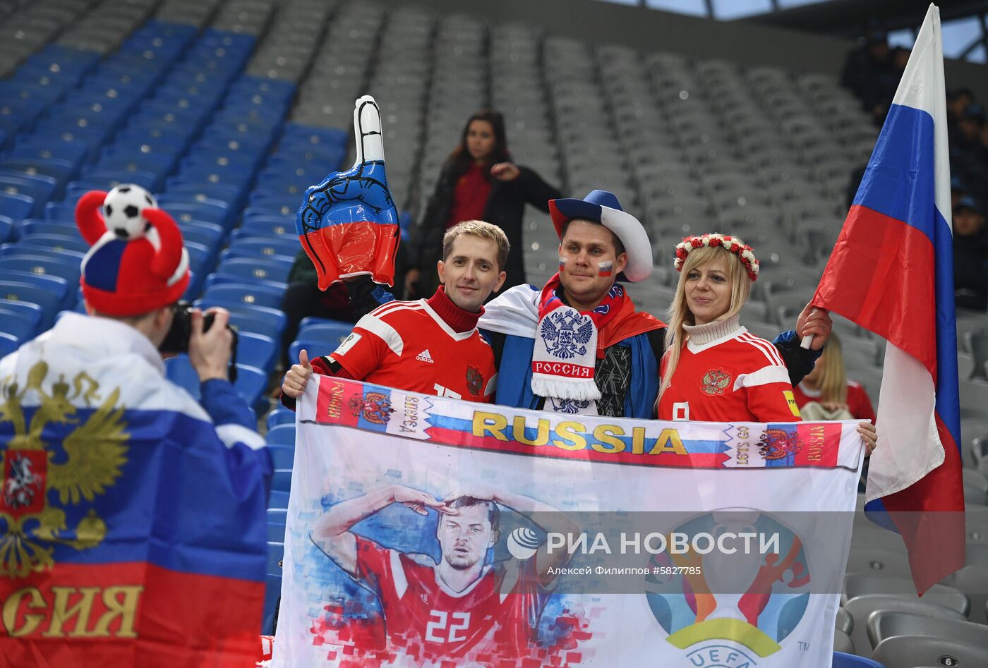 Футбол. Отборочный матч ЧЕ-2020. Казахстан - Россия