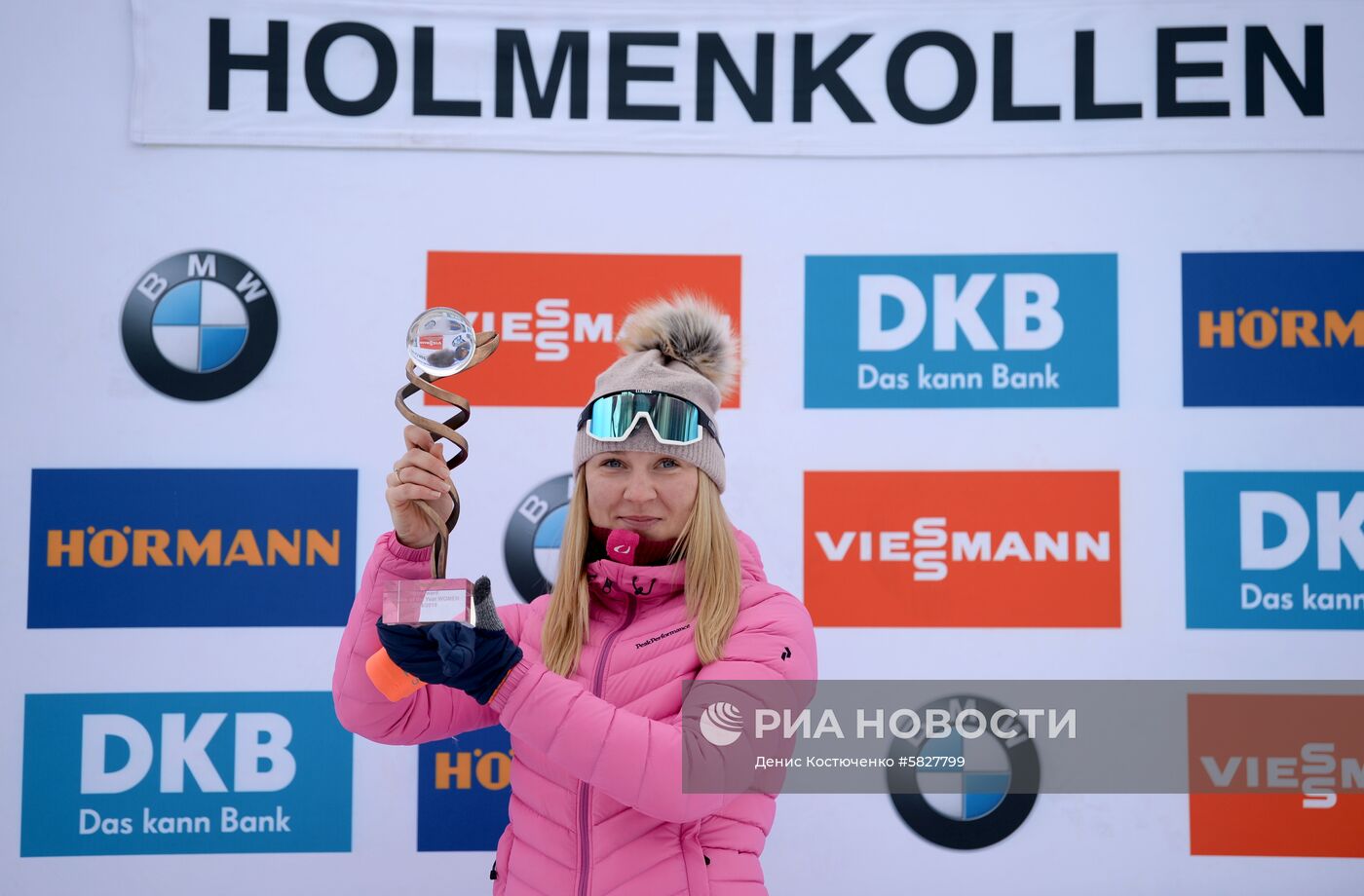 Биатлонистка Е.Павлова признана лучшим новичком сезона
