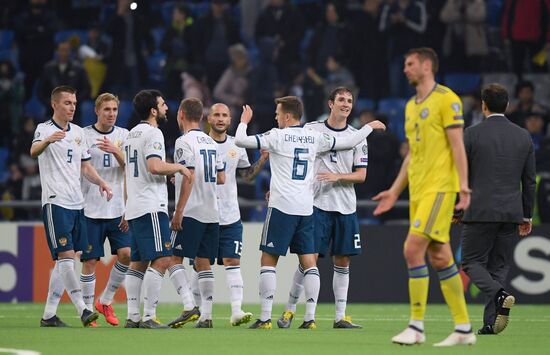 Футбол. Отборочный матч ЧЕ-2020. Казахстан - Россия