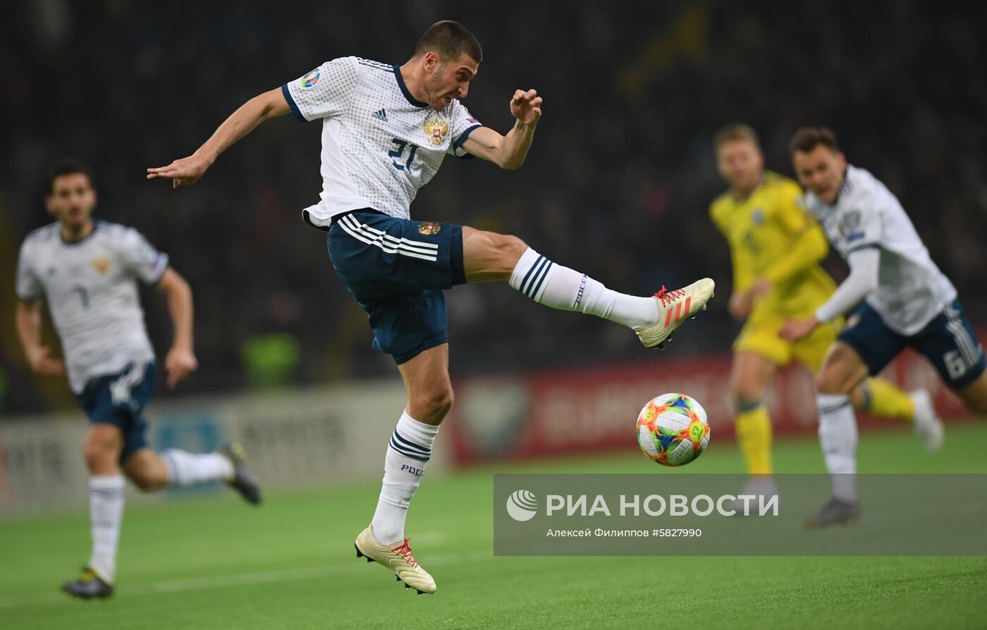 Футбол. Отборочный матч ЧЕ-2020. Казахстан - Россия