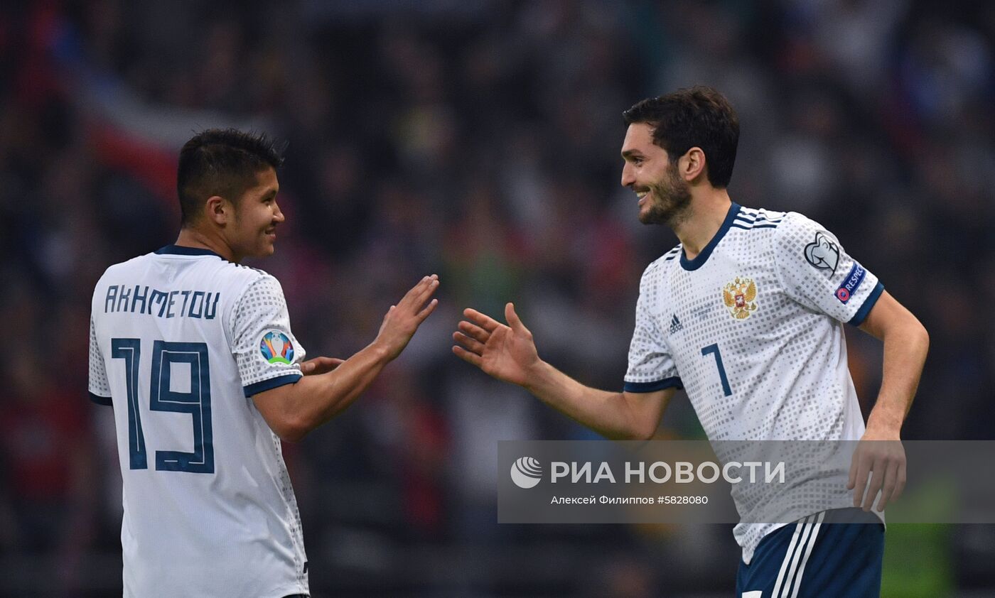 Футбол. Отборочный матч ЧЕ-2020. Казахстан - Россия