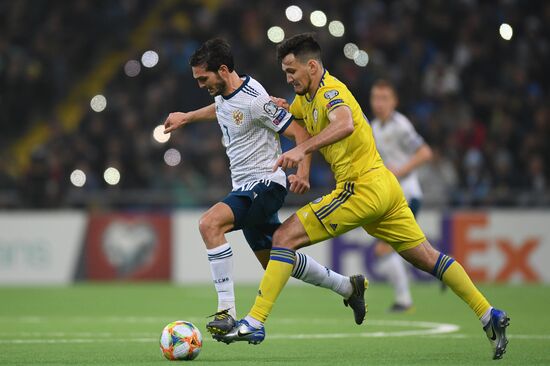 Футбол. Отборочный матч ЧЕ-2020. Казахстан - Россия