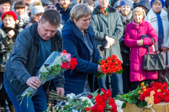 Годовщина трагедии в ТЦ "Зимняя вишня"