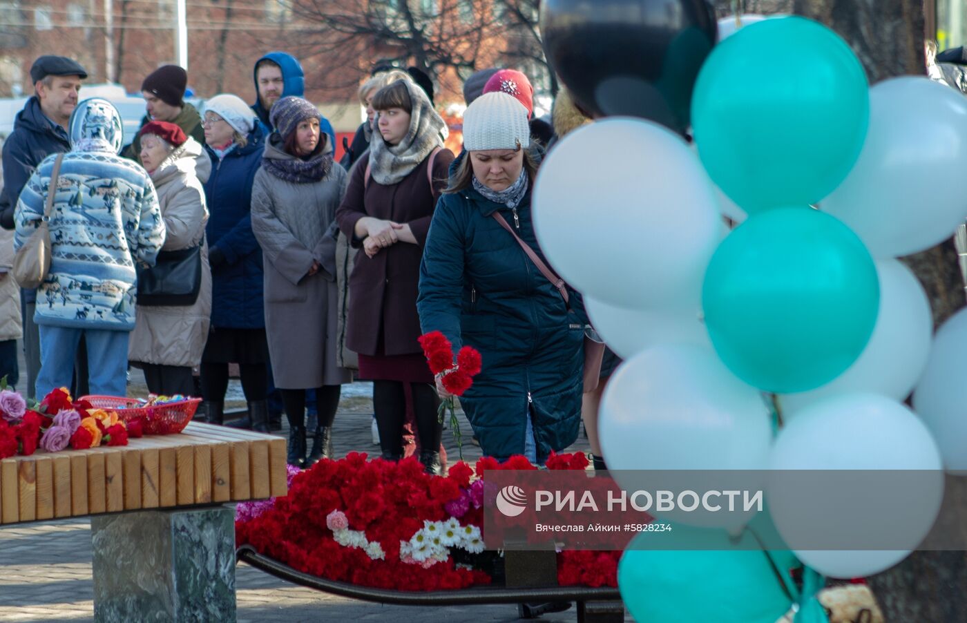 Годовщина трагедии в ТЦ "Зимняя вишня"