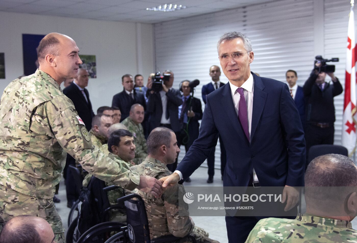 Учения НАТО в Тбилиси 