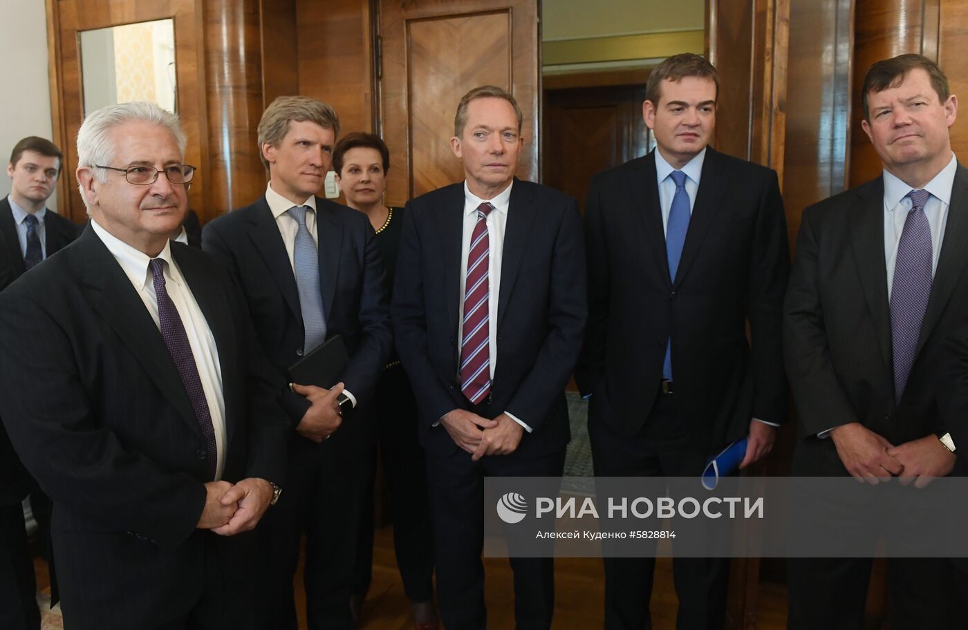 Встреча главы МИД РФ С. Лаврова с делегацией Американской торговой палаты