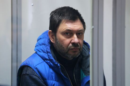 Заседание суда по делу журналиста К. Вышинского 